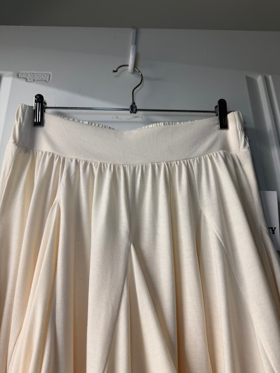 일본빈티지 크림 드롭 플레어 스커트 상품이미지7