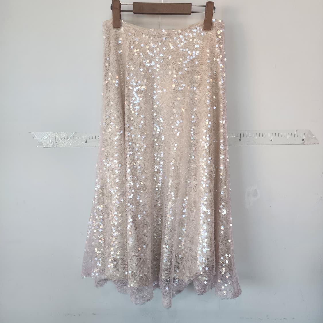 자라 스팽글 롱 스커트 상품이미지6