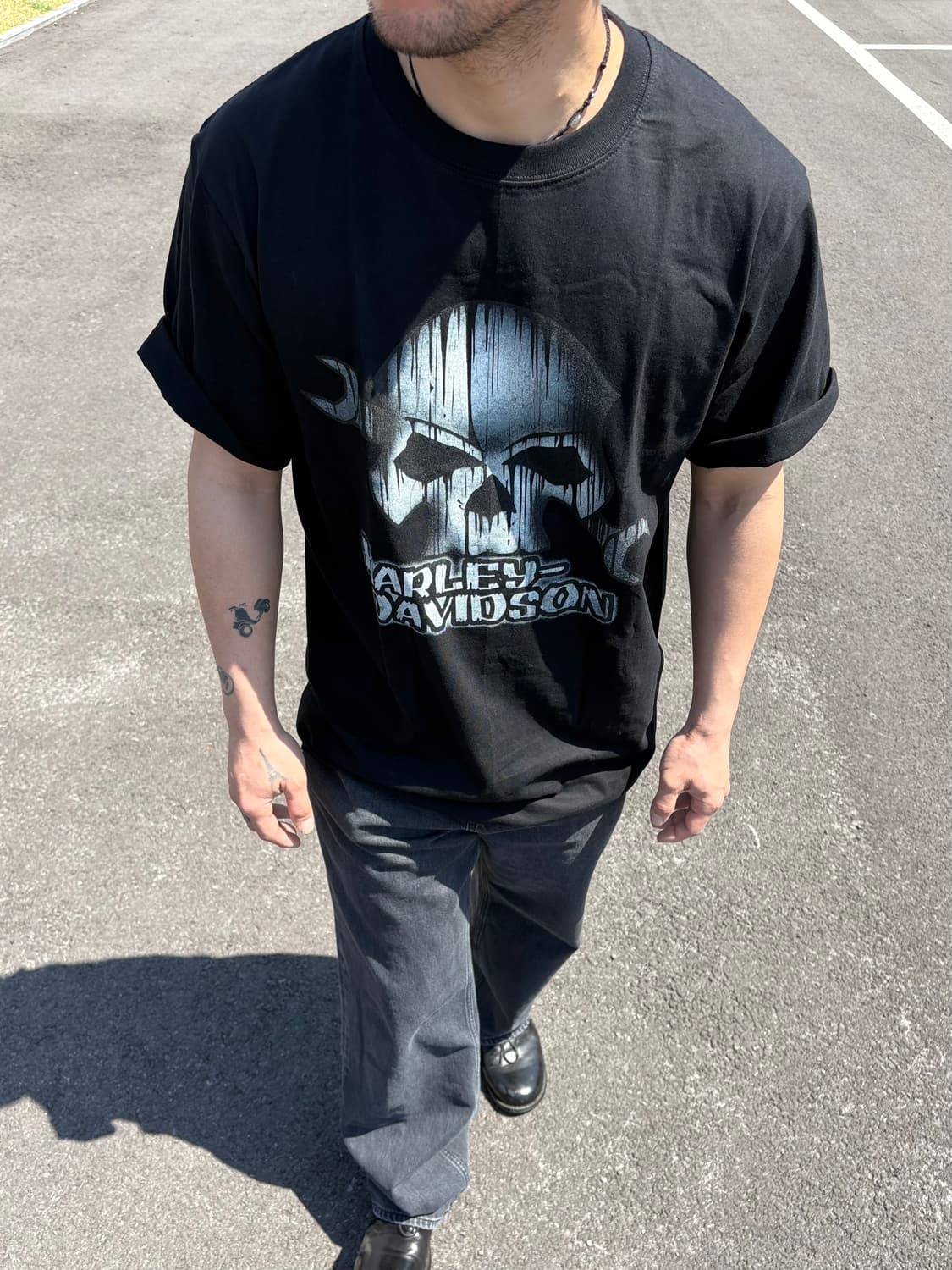 할리데이비슨 그래픽 반팔티셔츠 XL 상품이미지2
