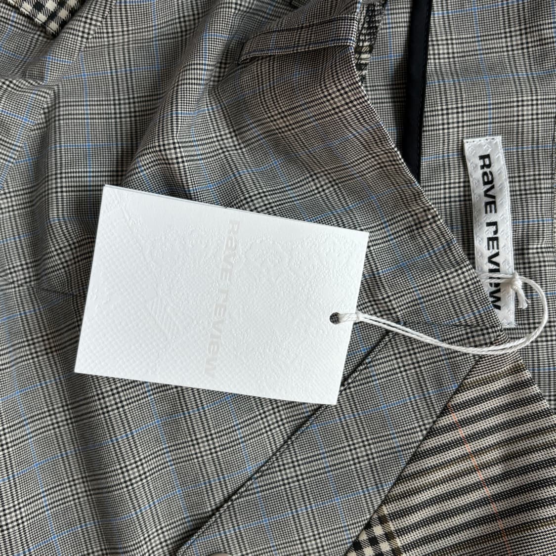 (36) 레이브리뷰 noa 체크 스커트 skirt 상품이미지9