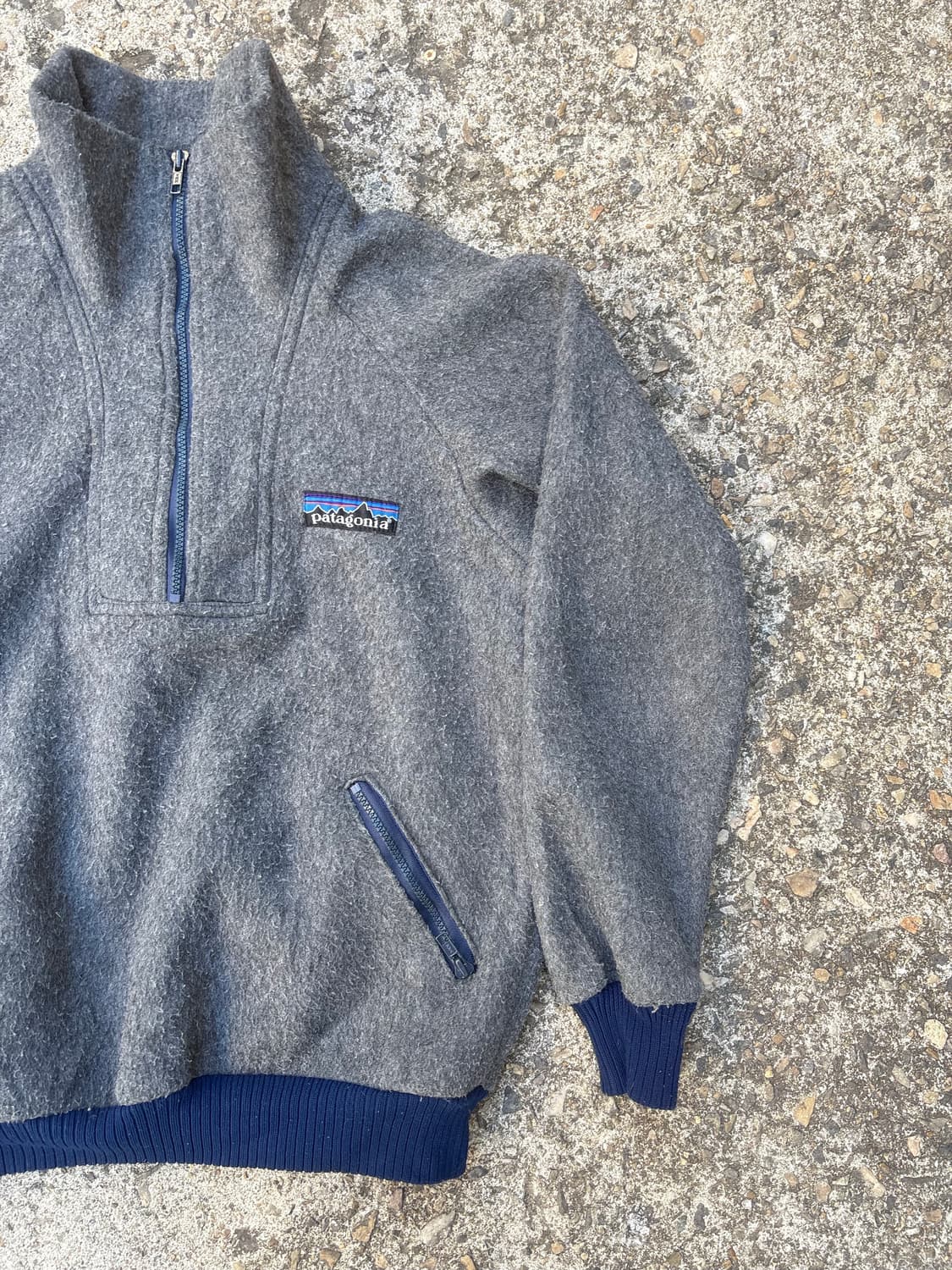 80s 파타고니아 하프 집업 신칠라 상품이미지3