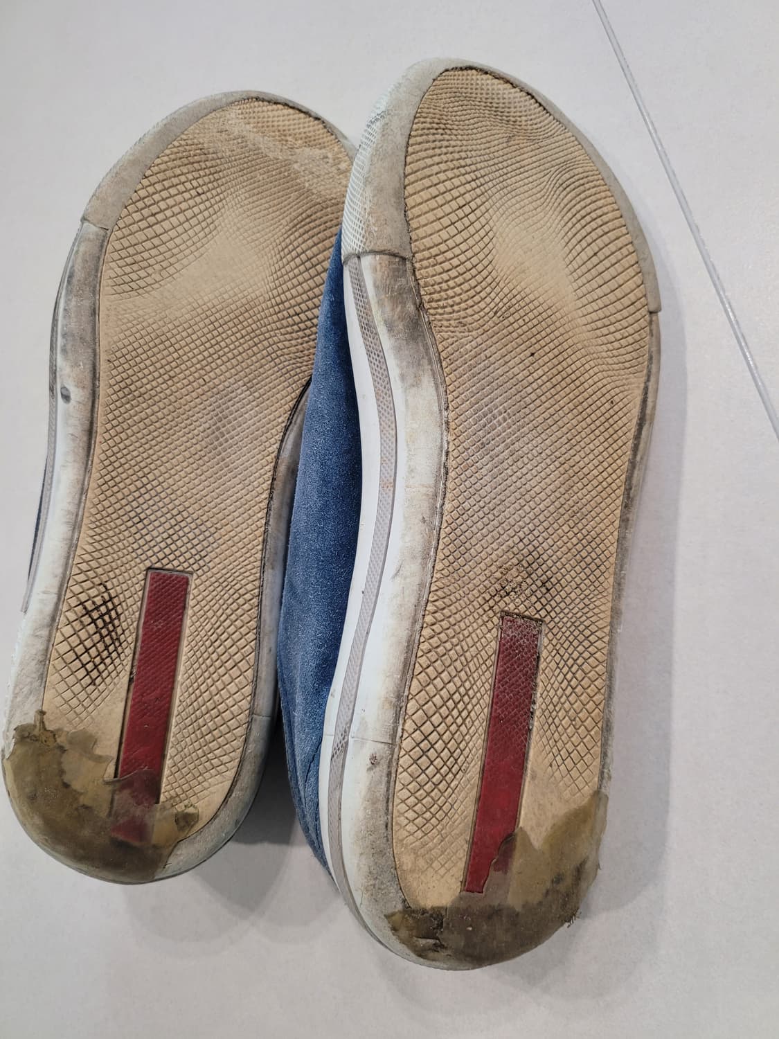 프라다 리네아 로사 스웨이드 스니커즈 (7.5 / 국내 270 추천) 상품이미지9