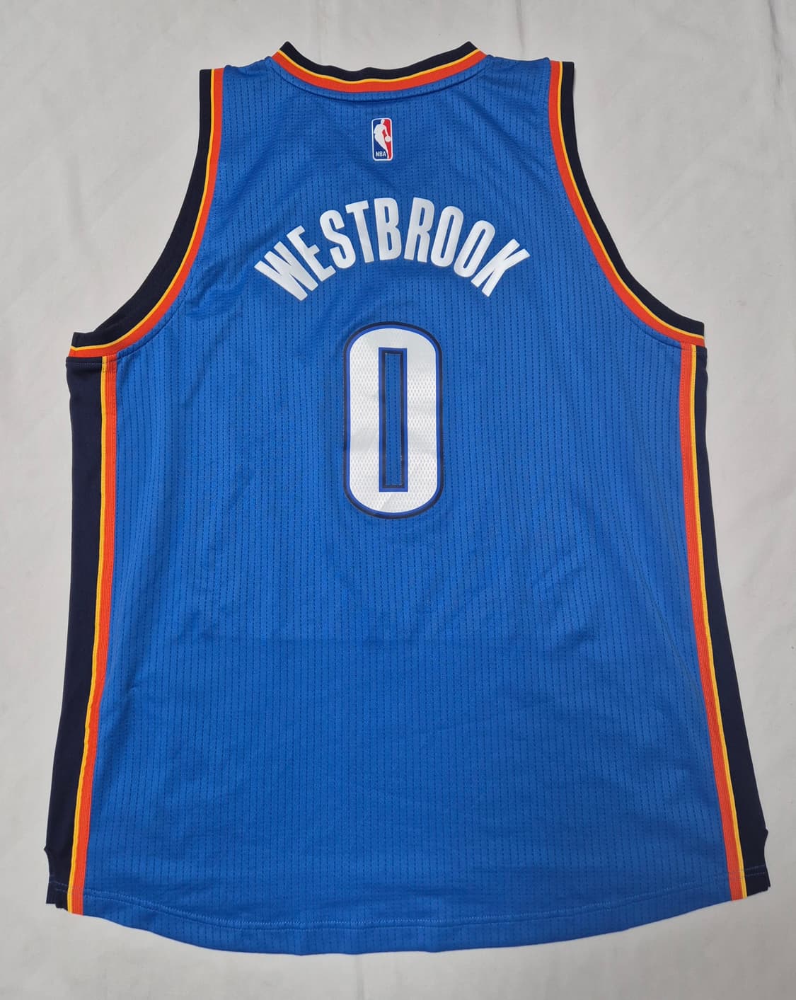 오클라호마 시티 원정 러셀 웨스트브룩 유니폼 팝니다  상품이미지2