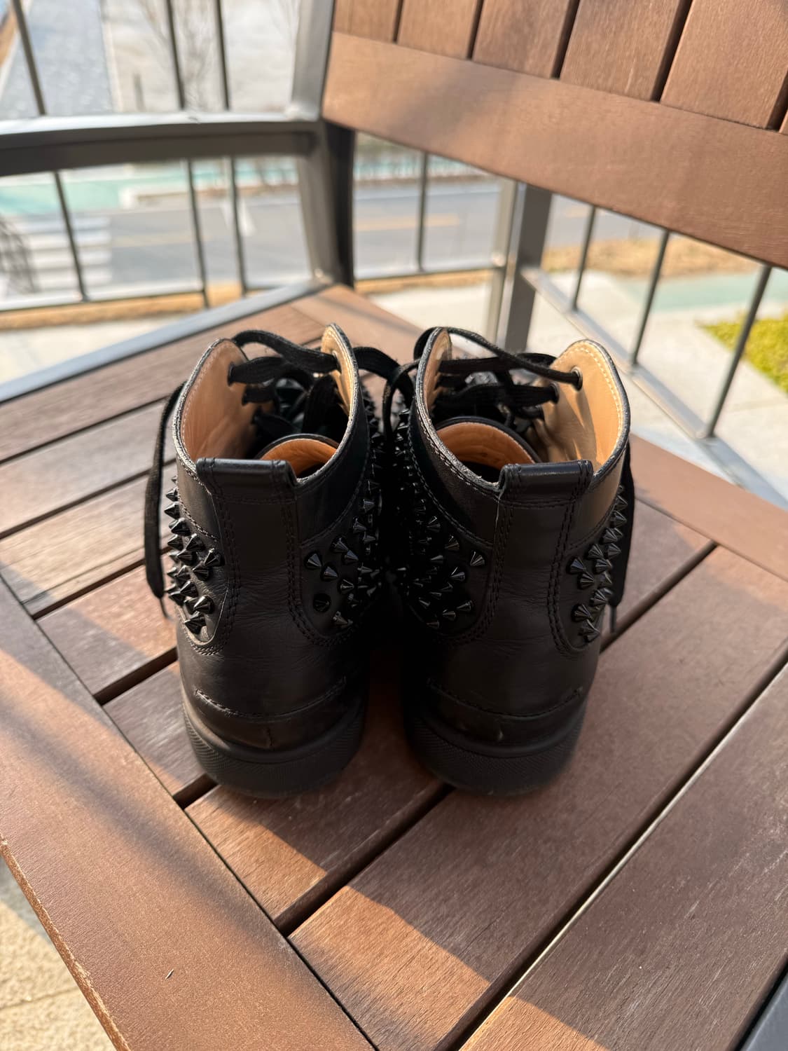 크리스찬 루부탱 하이탑 블랙 41 1/2 상품이미지5