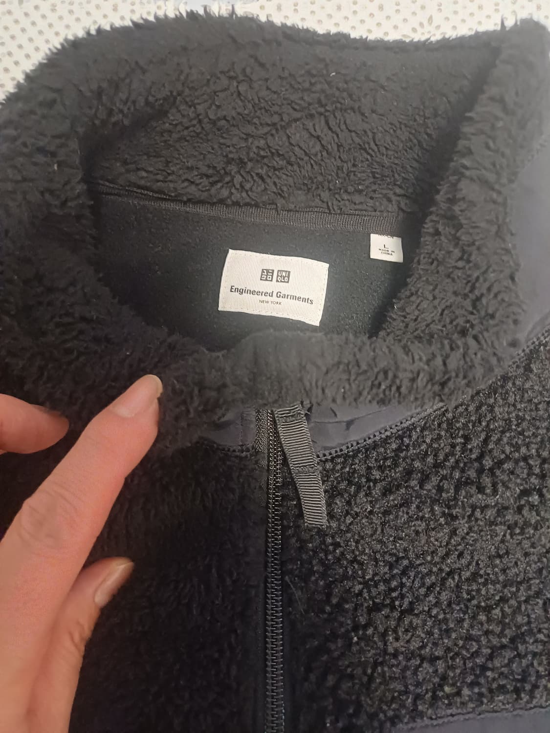 유니클로×엔지니어드가먼츠 쉐르파 후리스 집업 상품이미지5