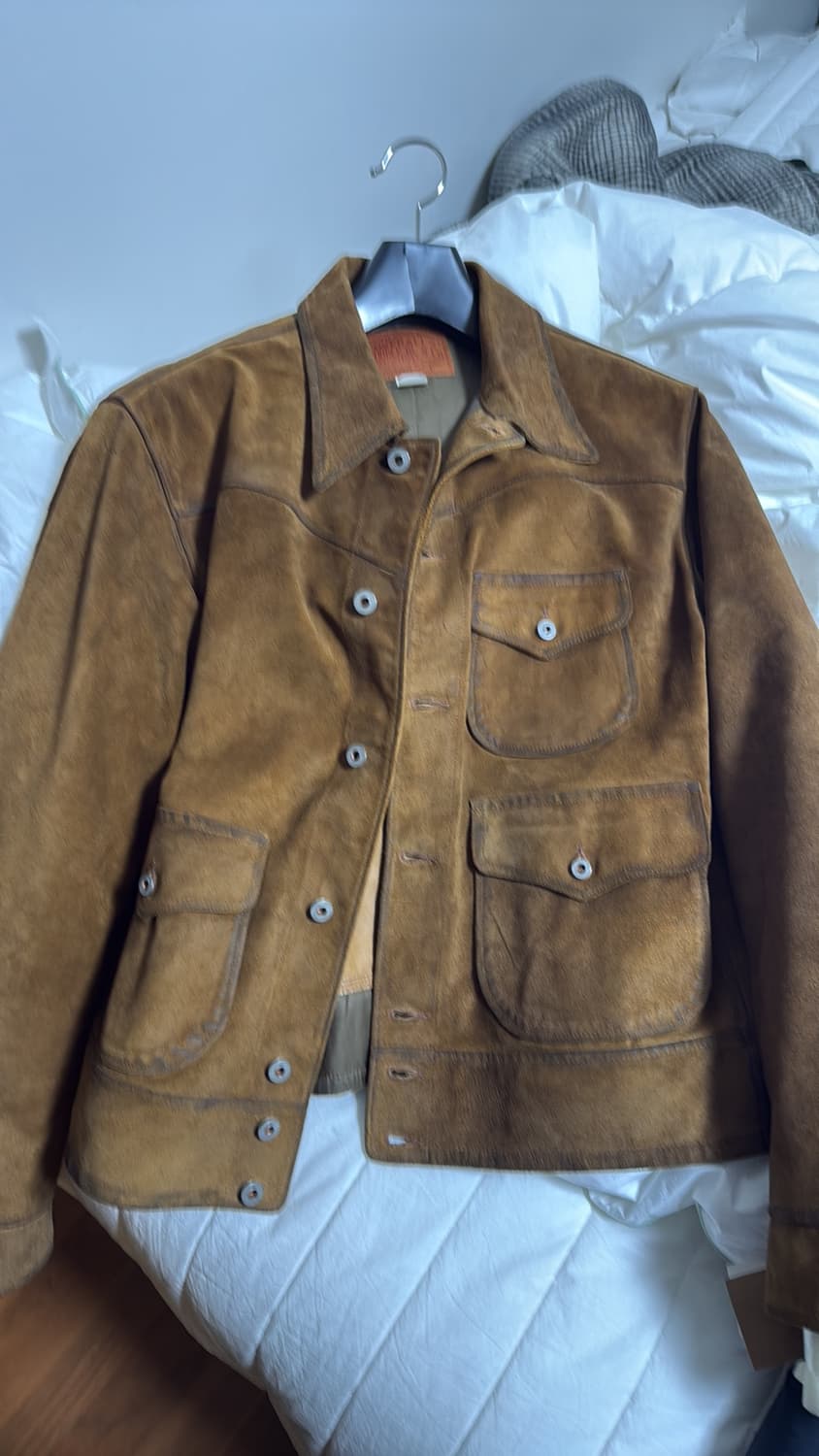 RRL 러프아웃 스웨이드 자켓 L사이즈 새상품 상품이미지2