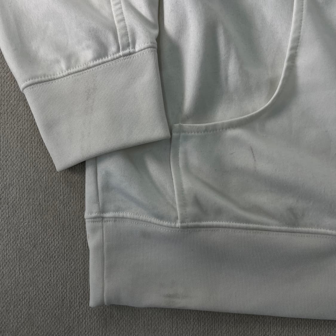 105 나이키 조던 흰파 코튼 트랙탑 져지  상품이미지5