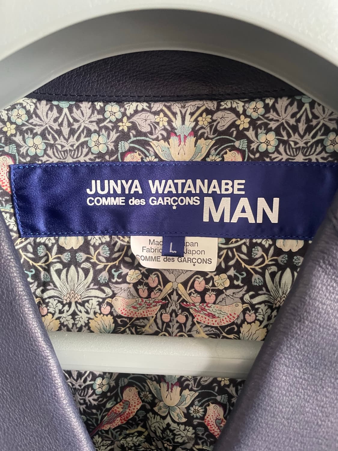 준야 와타나베 꼼데가르송 가죽점퍼 상품이미지2