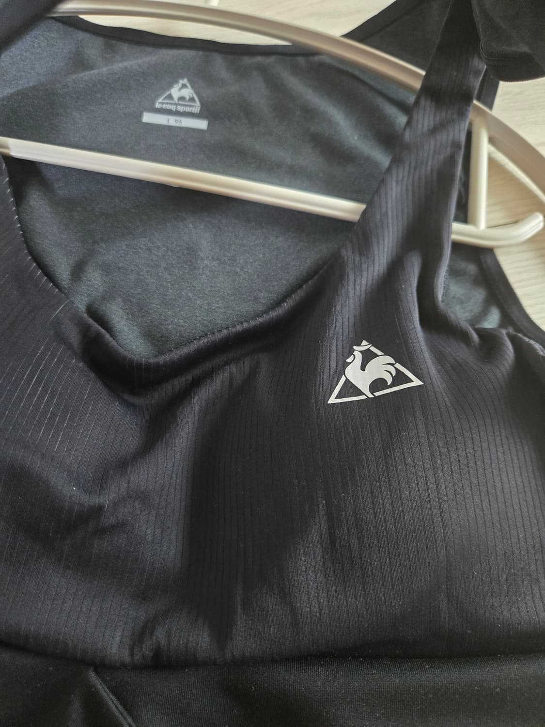 르꼬끄 서포트 골지배색 크롭탑 / 브라탑 L(95)사이즈 새제품❤️‍🔥 상품이미지5