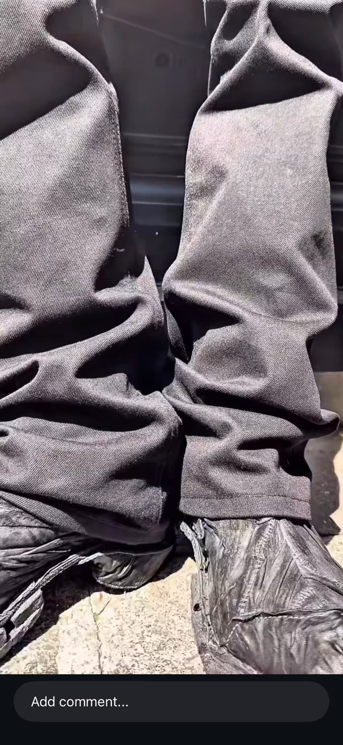 [32] Paradoxe Paris black bootscut denim 상품이미지2