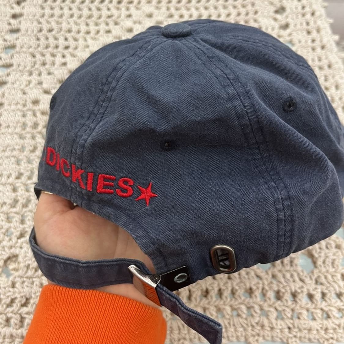 디키즈 올드스쿨 레트로 키치 핑크로고 볼캡 C10203 상품이미지6