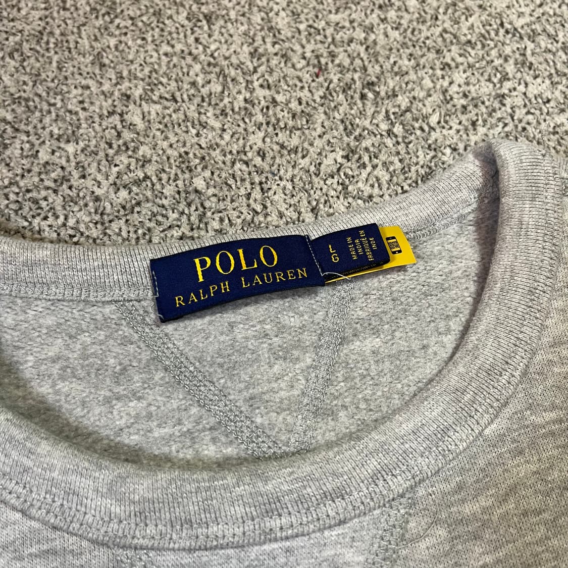 폴로 랄프로렌 qr 포니 스웻셔츠 상품이미지3