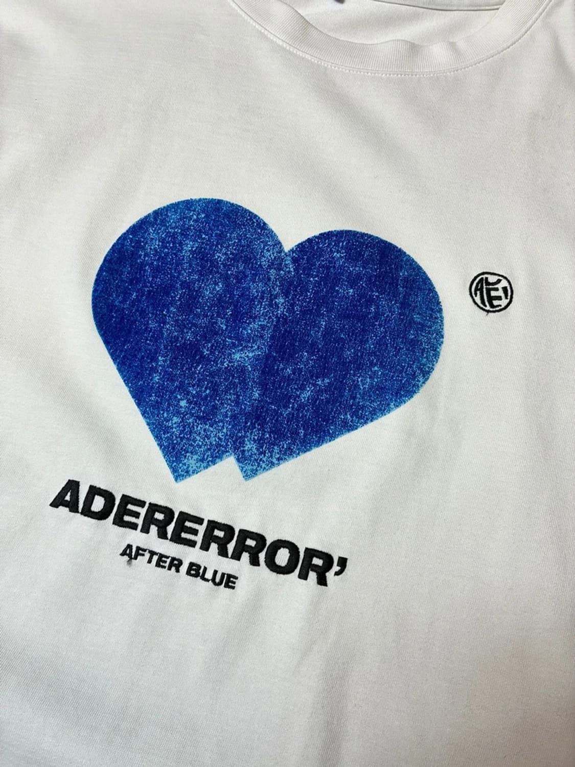 아더에러 ADERERROR 트윈 하트 로고 티셔츠 PN9158 상품이미지3