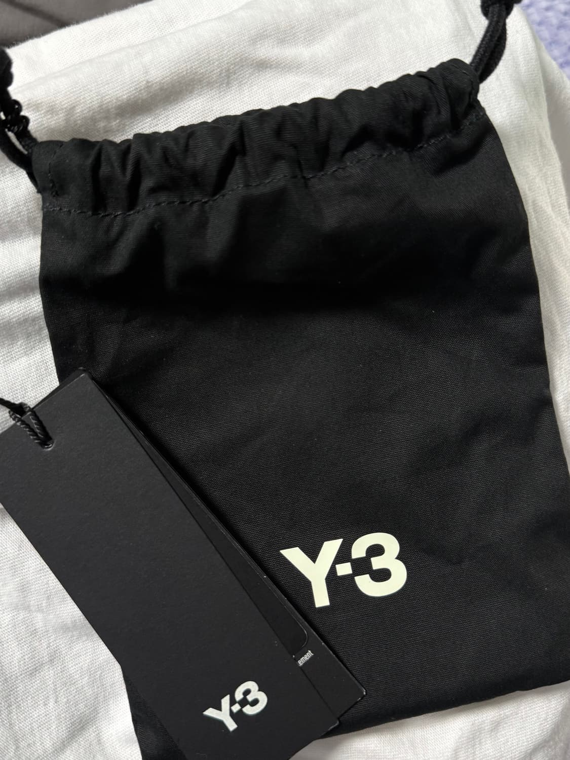 Y-3 크링클 레더 월렛 지갑 블랙 상품이미지3