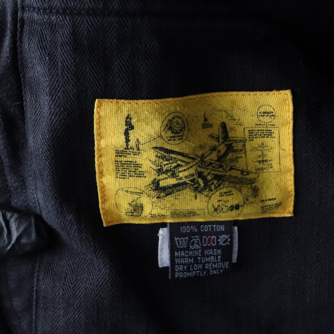 THE RESQ 워싱 코튼 자켓 XL 상품이미지6