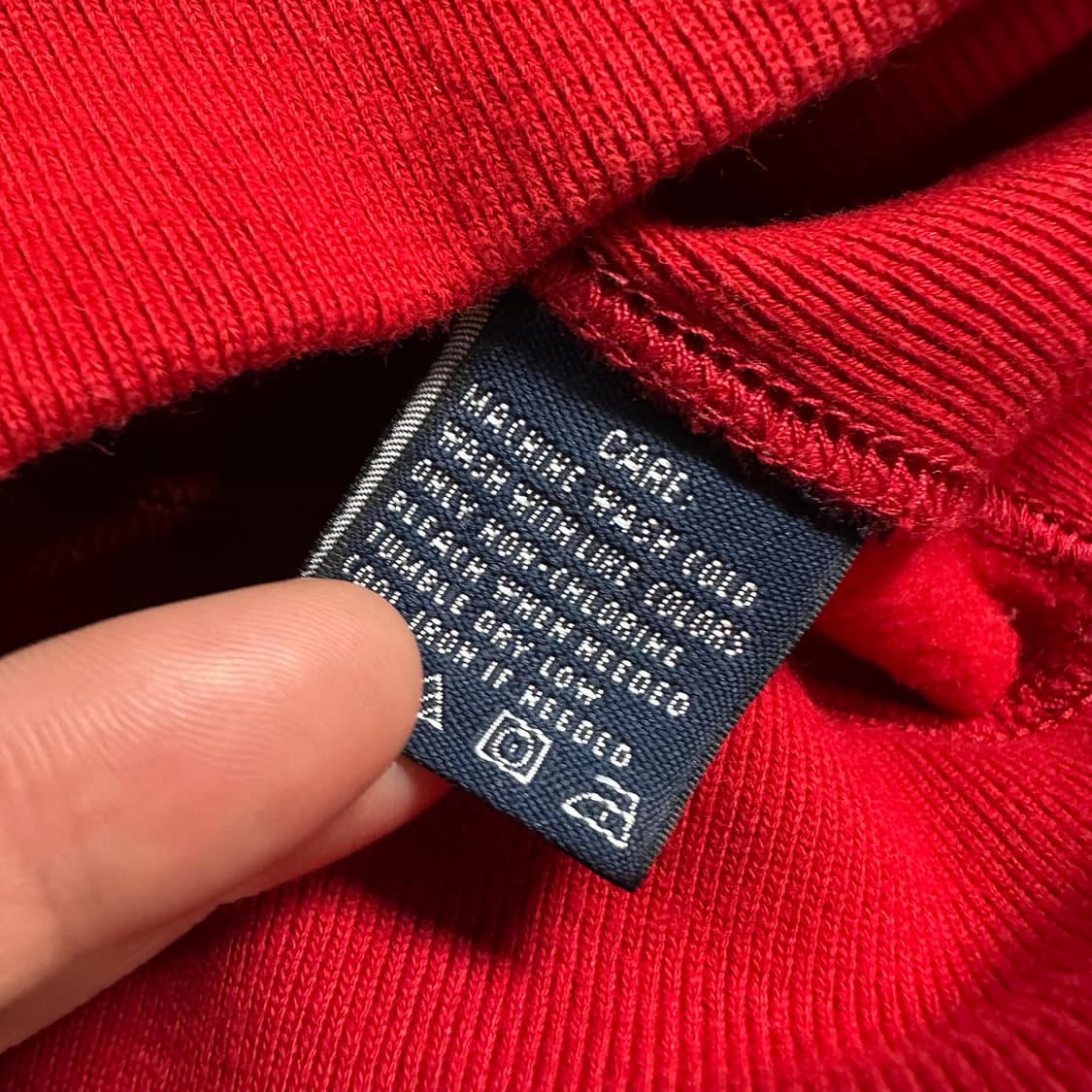 폴로 랄프로렌 레드 후드집업  상품이미지6