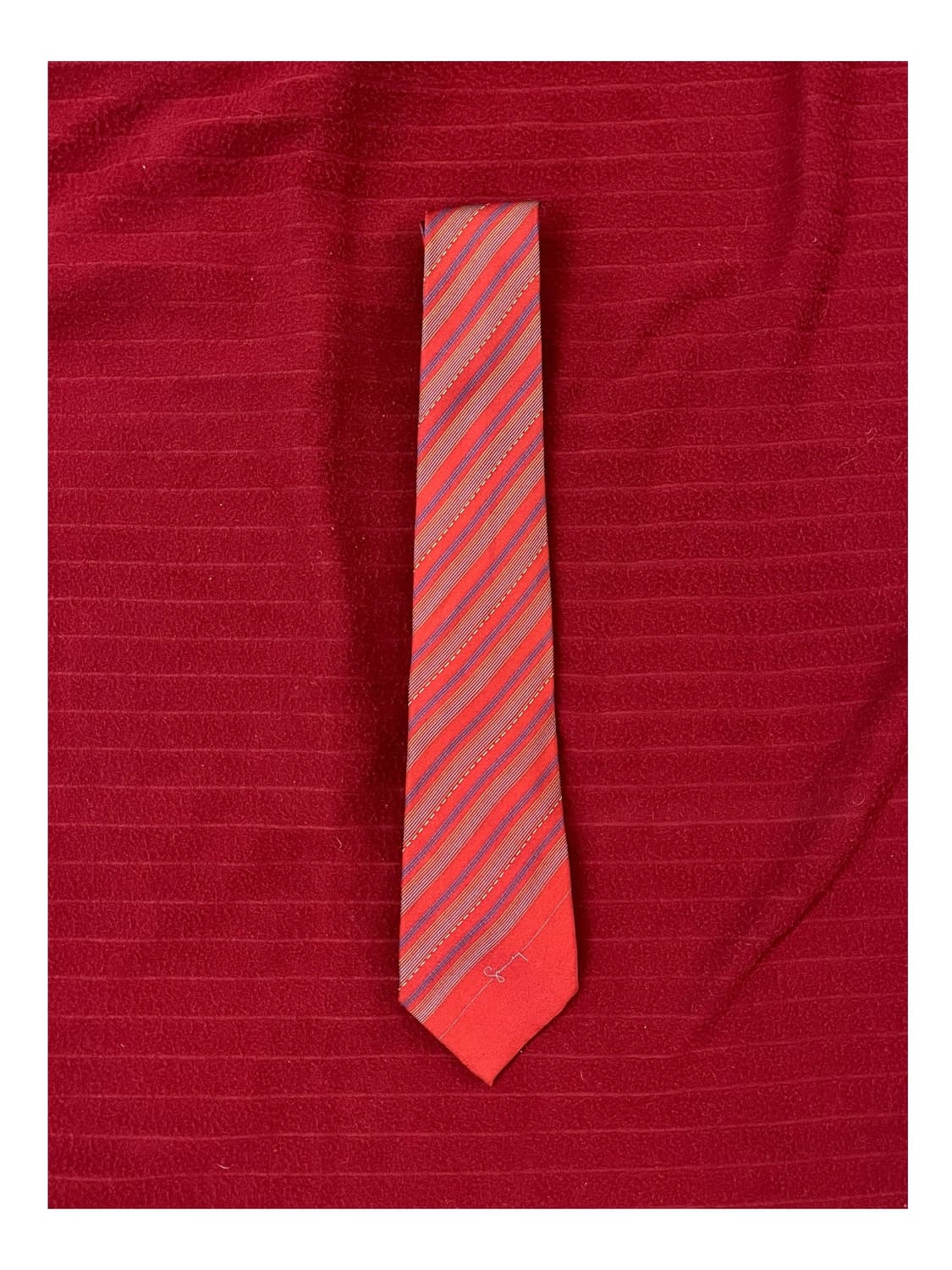 지방시 스트라이프 넥타이 레드 #csz3054 상품이미지1