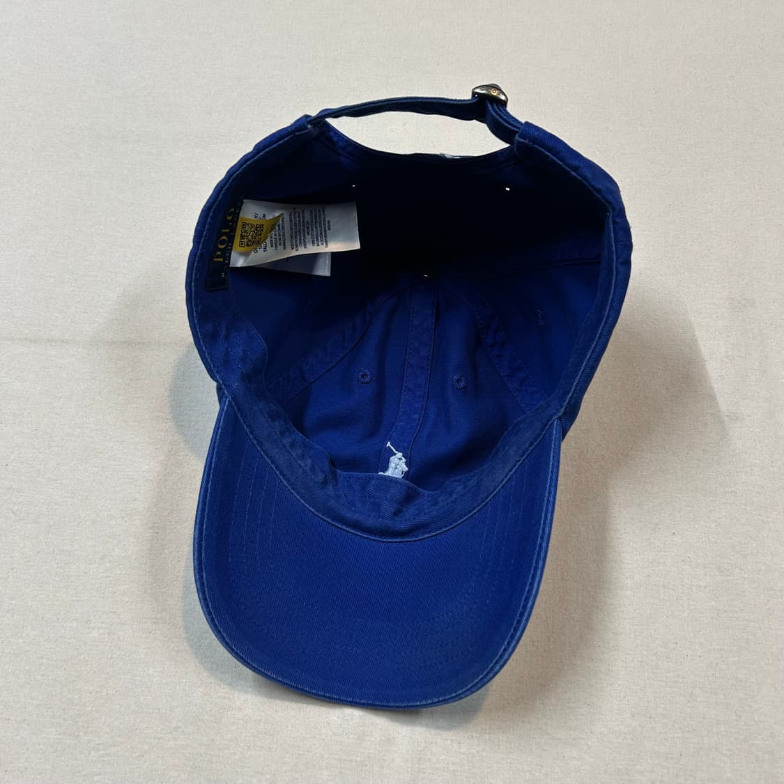 폴로 랄프로렌 블루 볼캡 모자 신형 큐알탭 상품이미지7