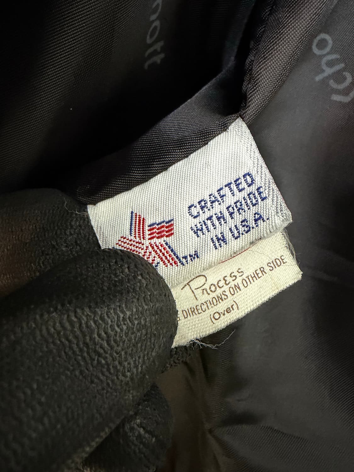 80's Schott 쇼트 스웨이드 봄버 (Made In U.S.A)  상품이미지7