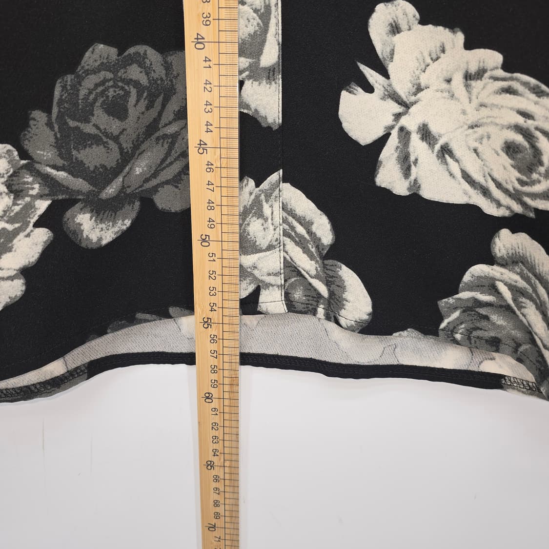 시크릿라벨 장미 패턴 블라우스 상품이미지6