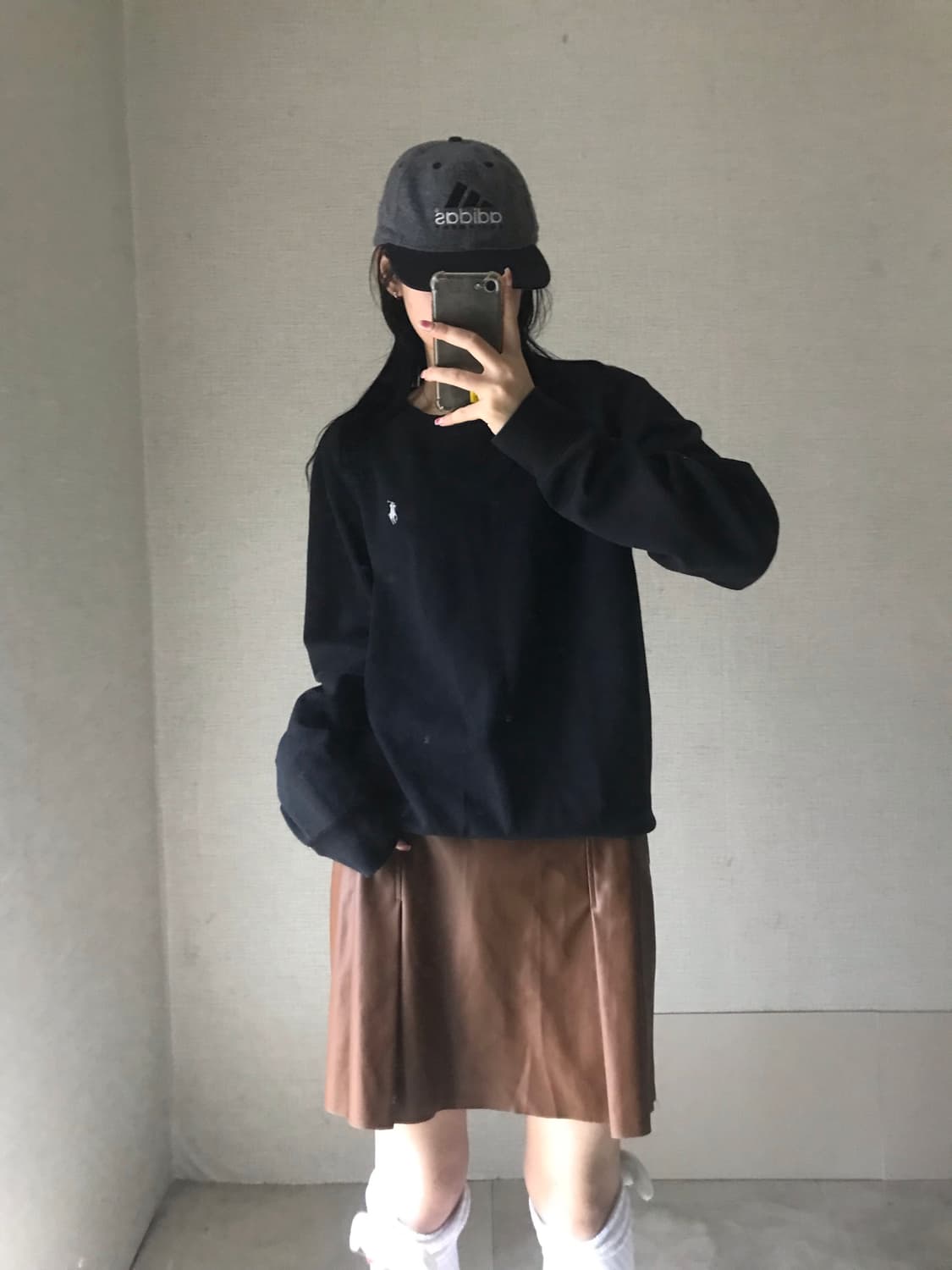 폴로 블랙 맨투맨 상품이미지5