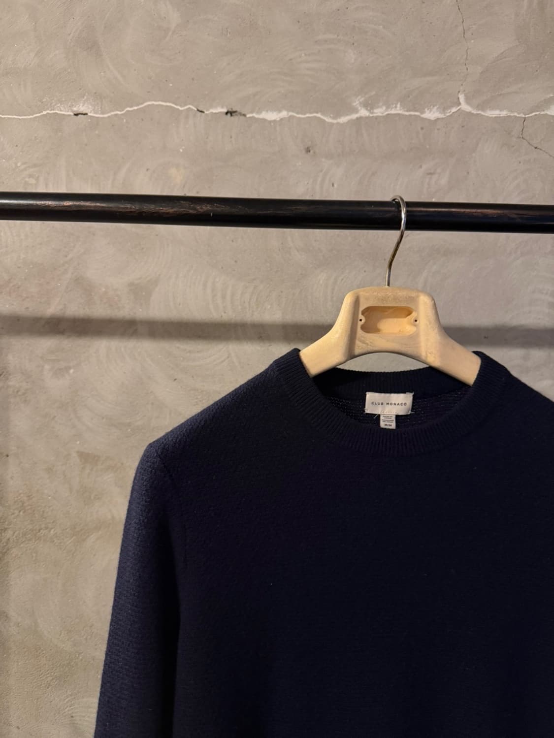 클럽모나코 크루넥 니트 슬림100 상품이미지2