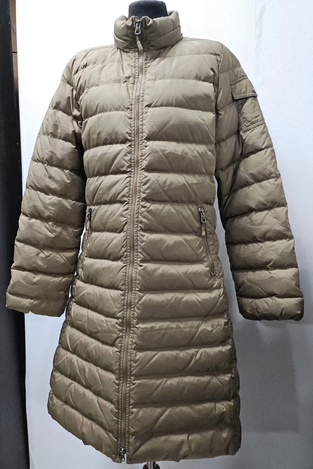 라푸마  구스 다운  패딩 코트 카키  100 상품이미지1