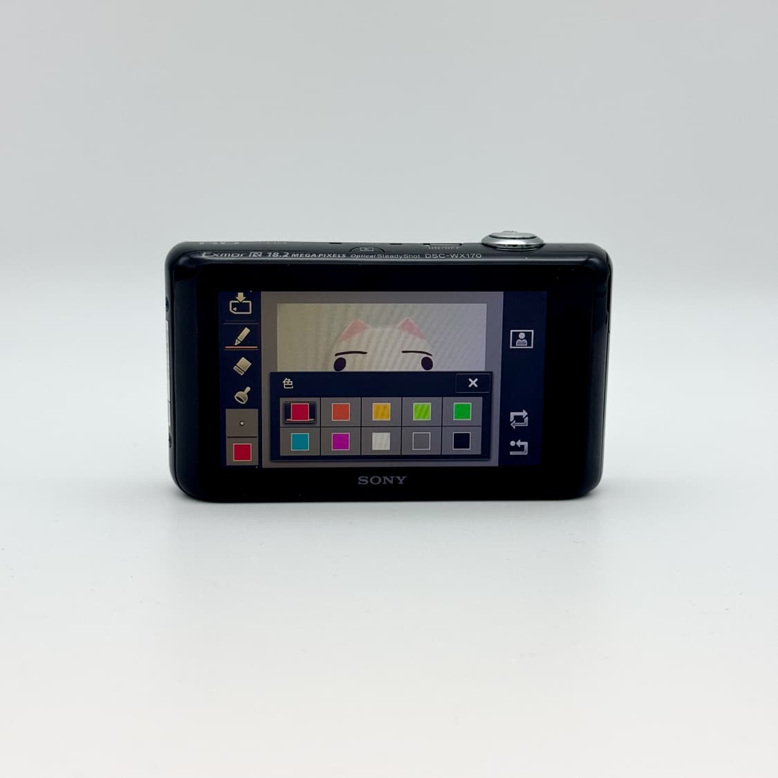 (꾸미기 기능) 소니 사이버샷 DSC-WX170 빈티지디카 디지털카메라 상품이미지7