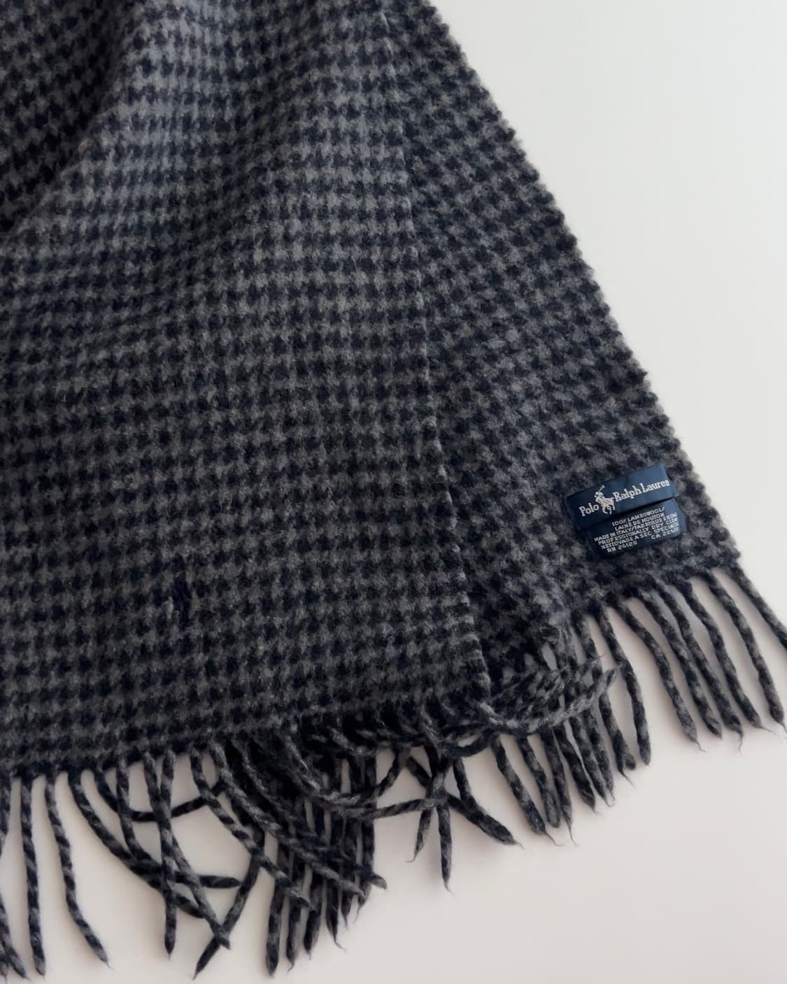 폴로 랄프로렌 깅엄 체크 머플러 상품이미지2
