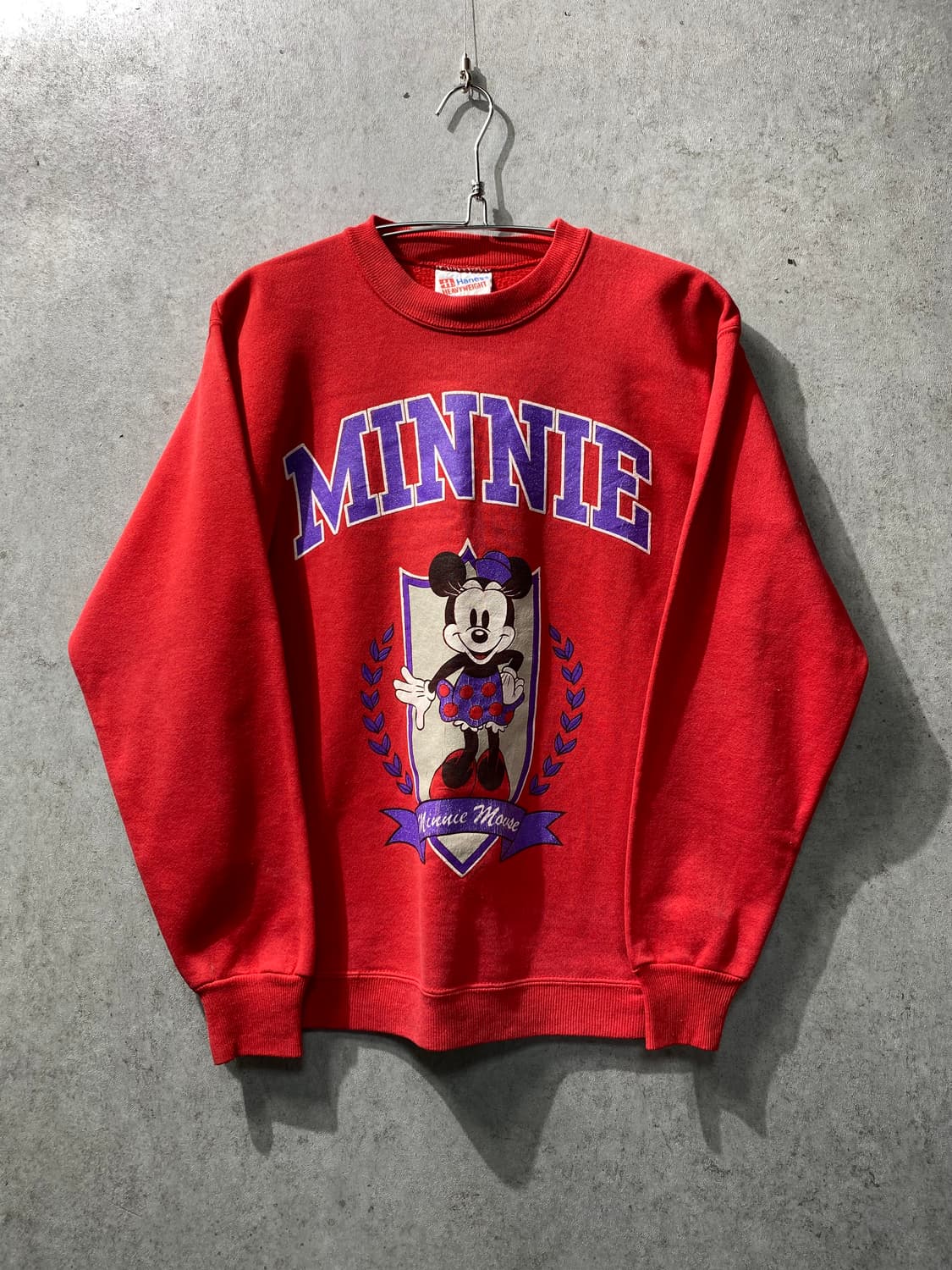 [S] 90s Hanes 헤인즈 디즈니 미니마우스 스웻셔츠 상품이미지1