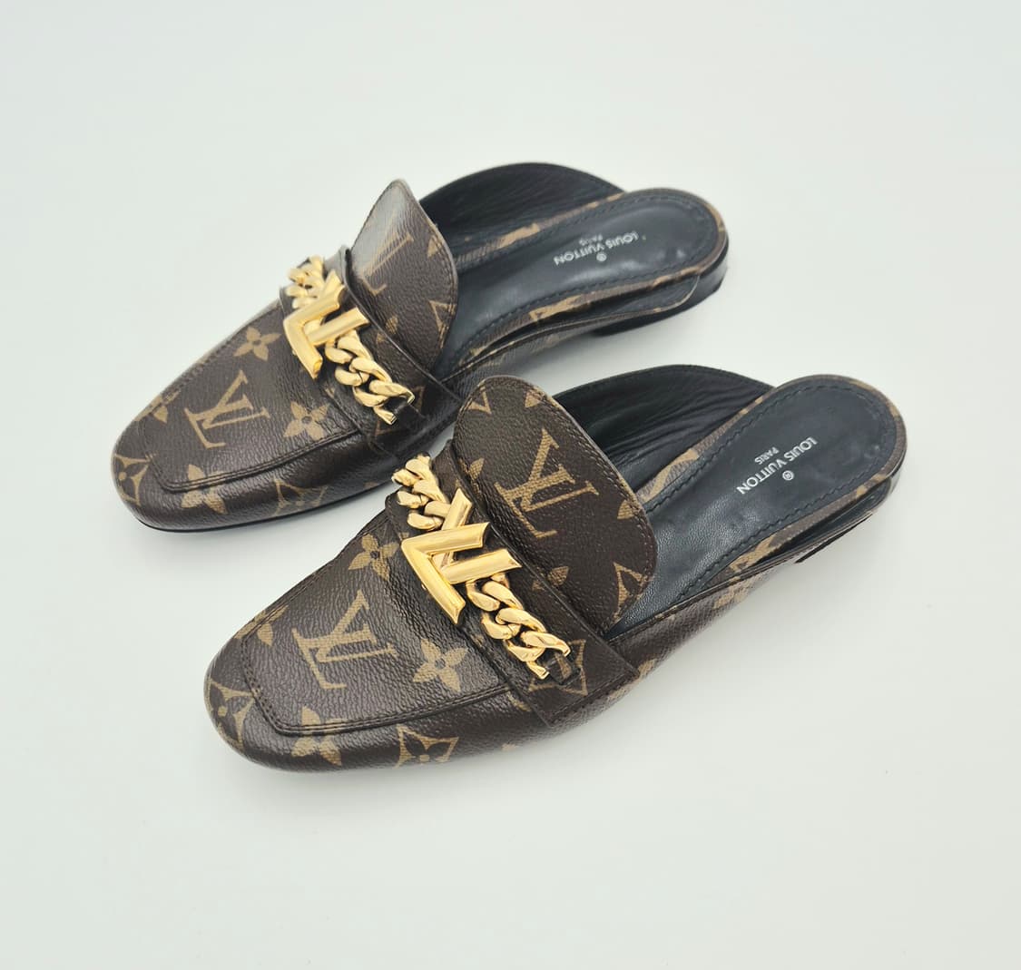 루이비통 어퍼케이스 여성 뮬 슬리퍼 36 상품이미지3