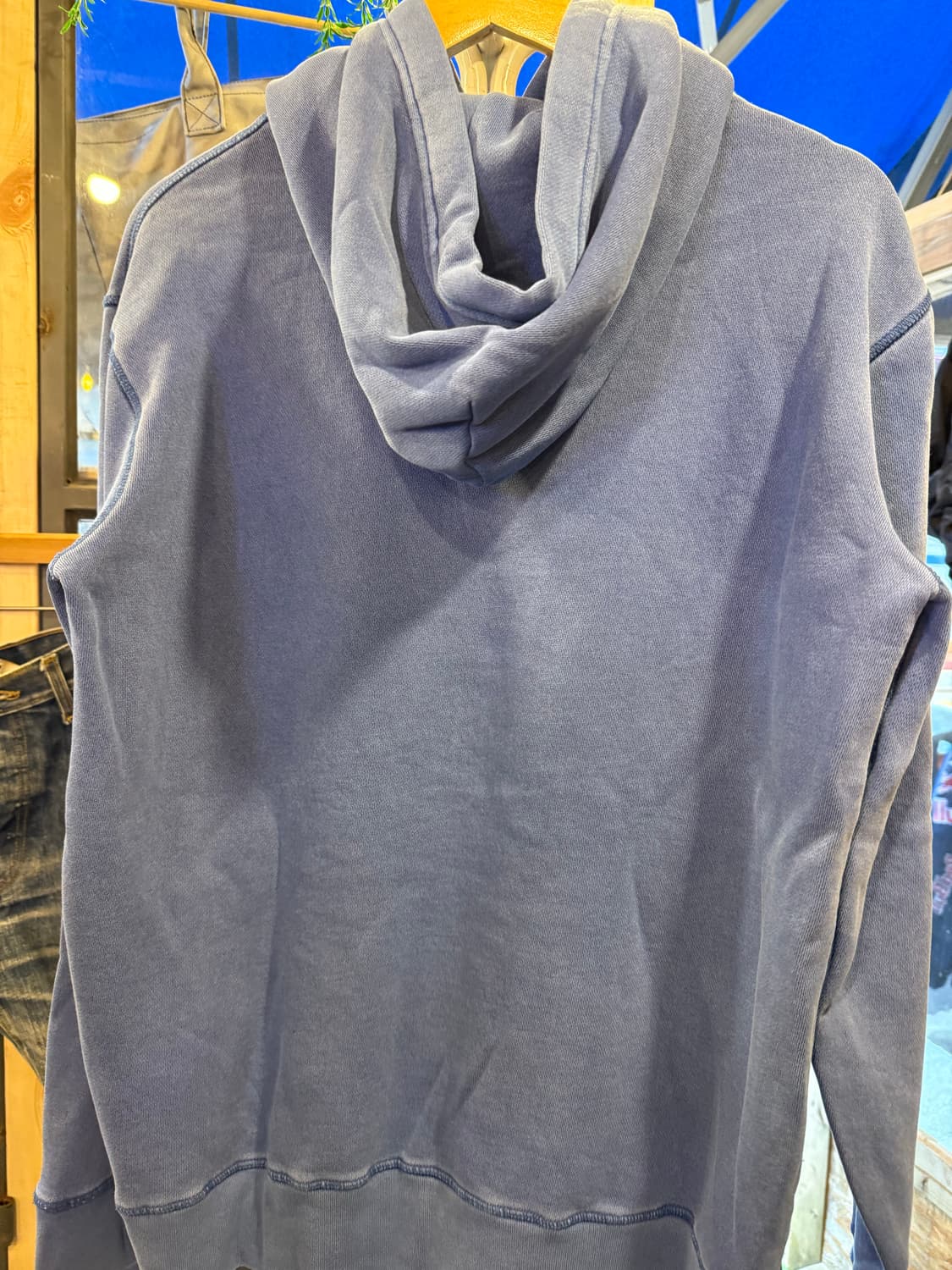 폴로 랄프로렌 레드포니 블루그레이 피그먼트 후드티 상품이미지5