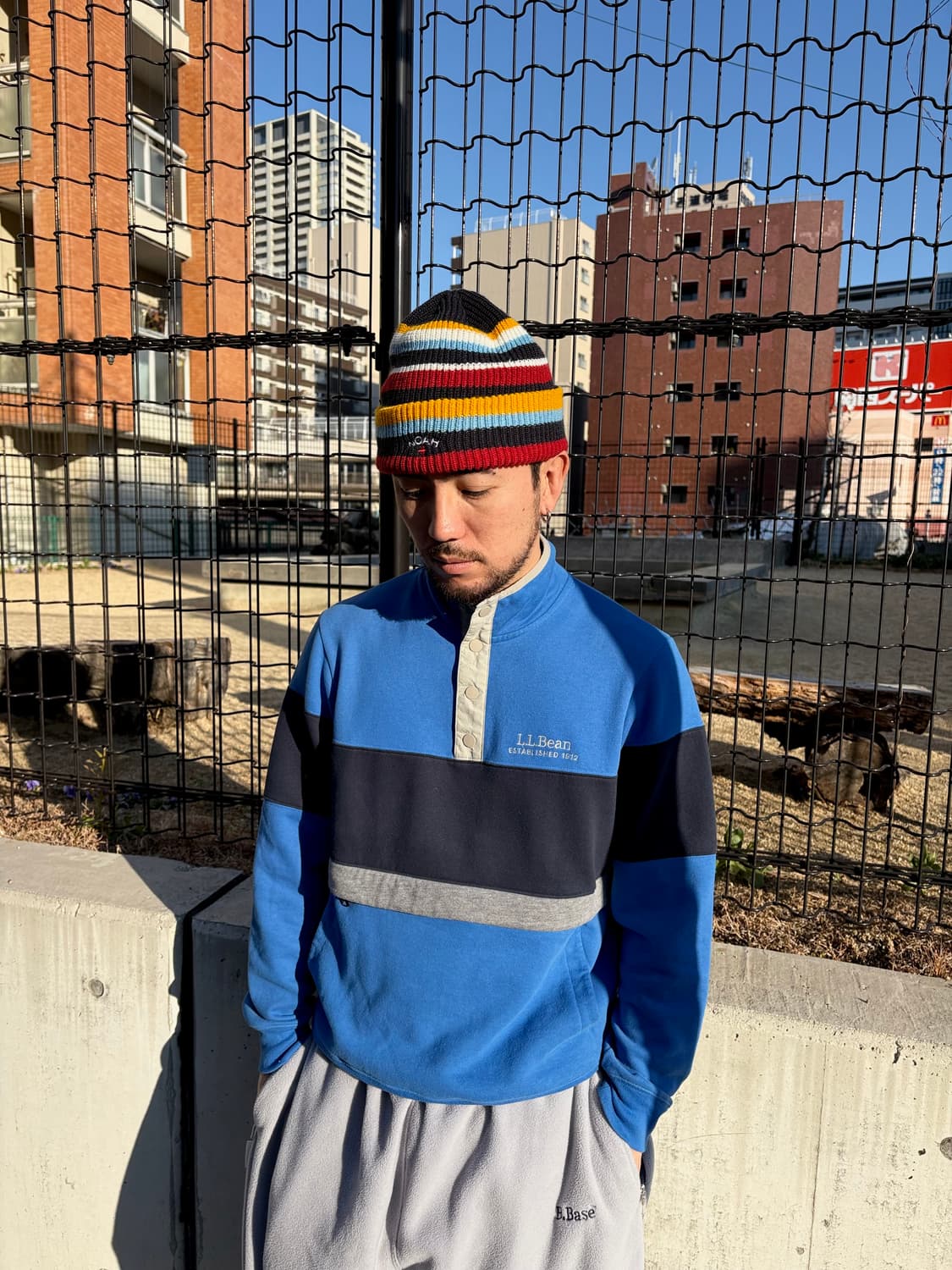 LLbean 아크릴 반집업 맨투맨/플리스 상품이미지4