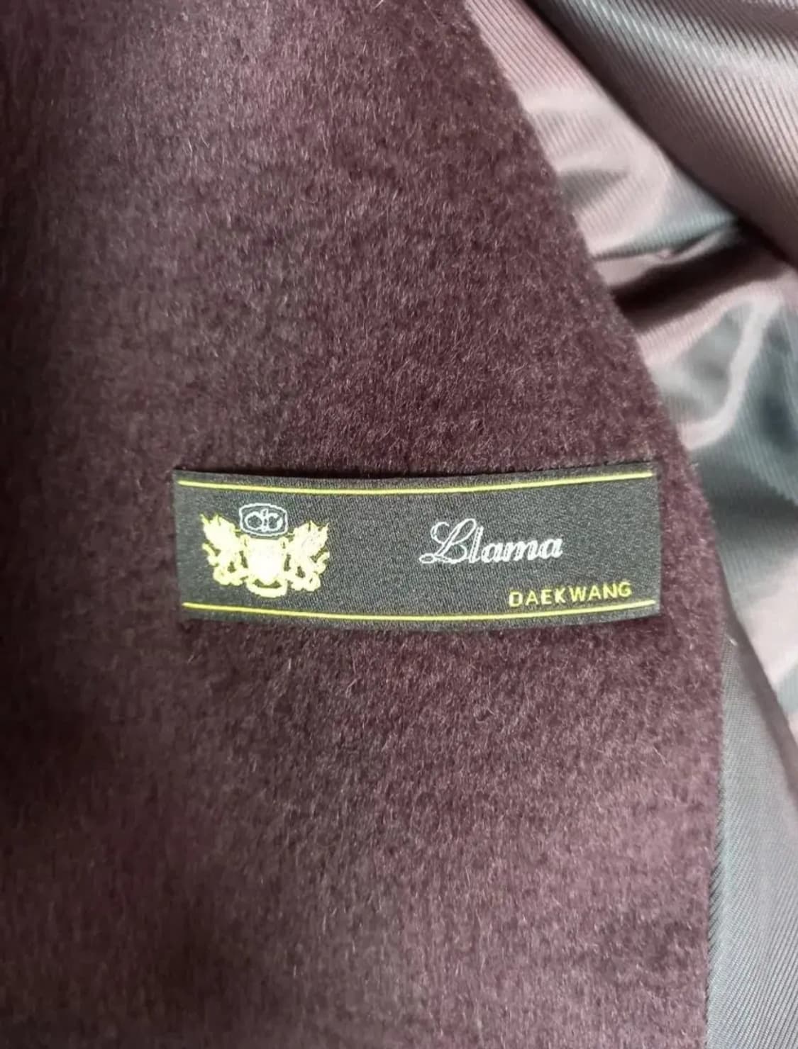 새 발렌시아 라마 밍크 맥시롱코트 55 상품이미지8