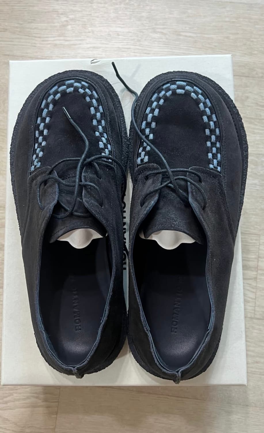 [로맨틱 무브] 클리퍼 (블랙 스웨이드) 상품이미지1