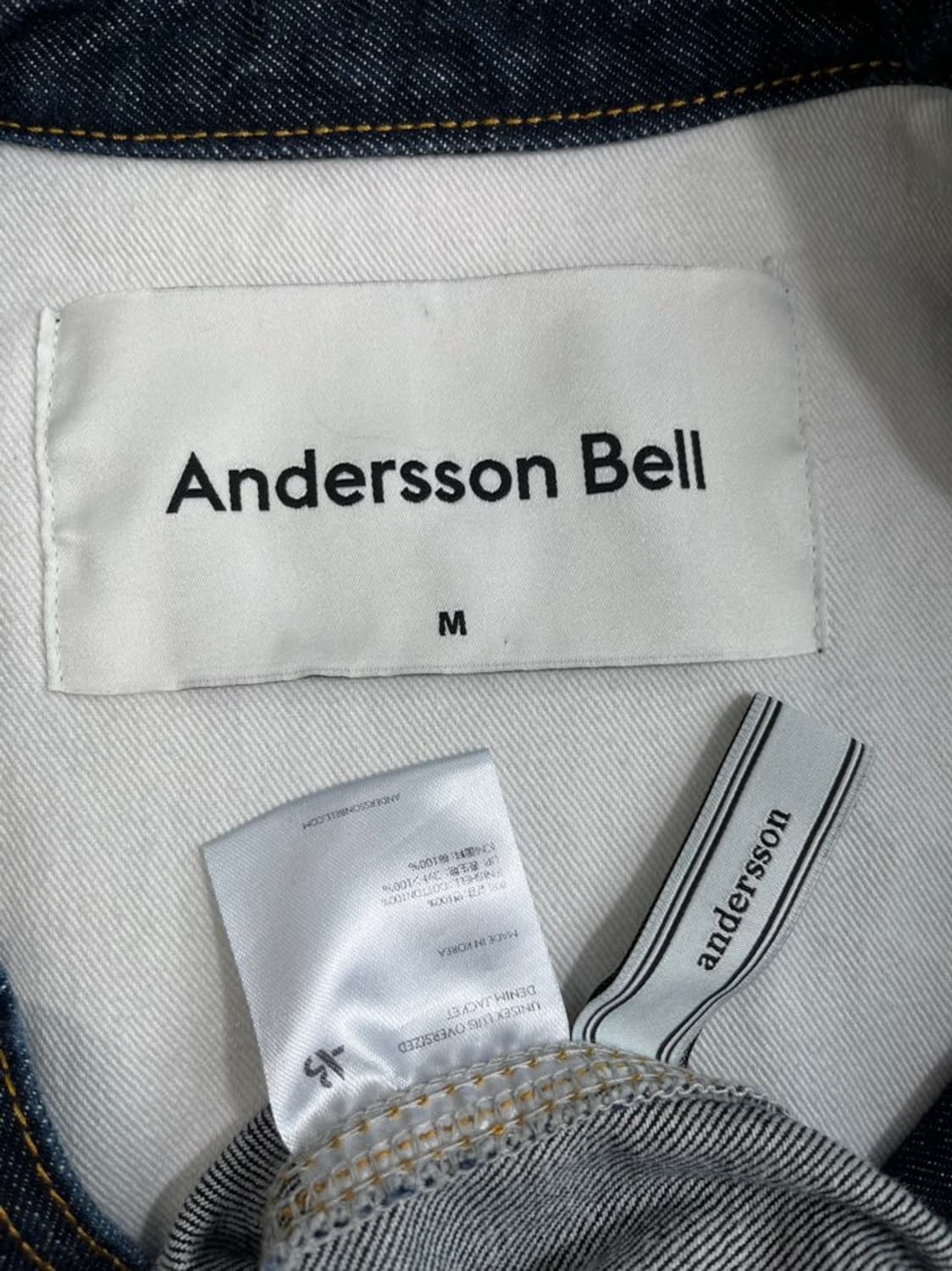 앤더슨벨 데님 초어 자켓/#3303 상품이미지4