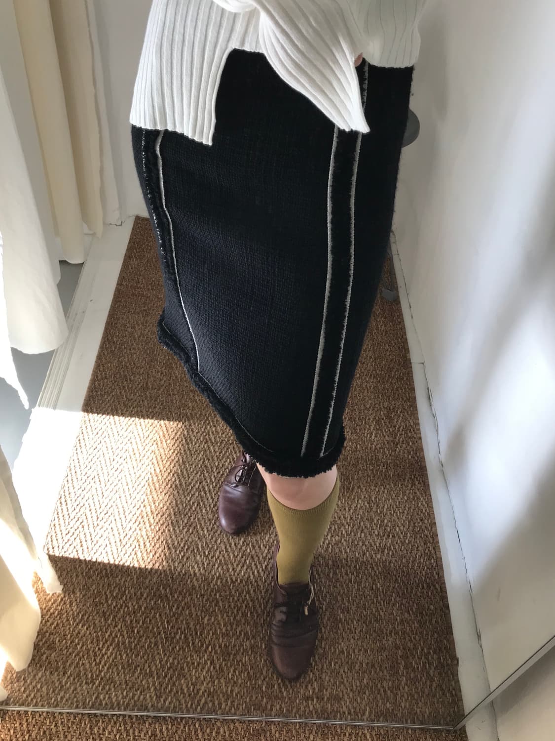 tweed wool skirt 상품이미지2