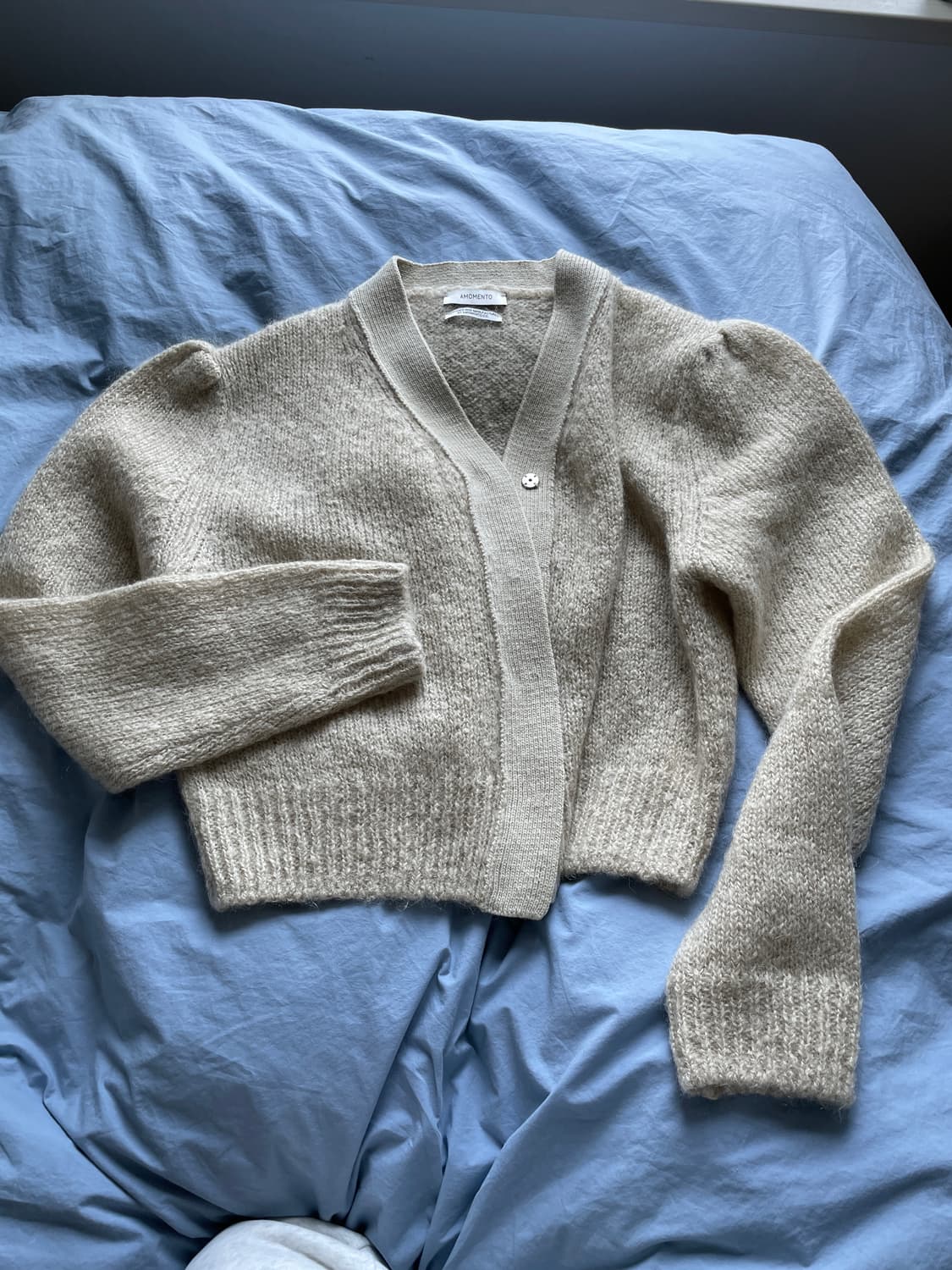 아모멘토 올리브 가디건 상품이미지4