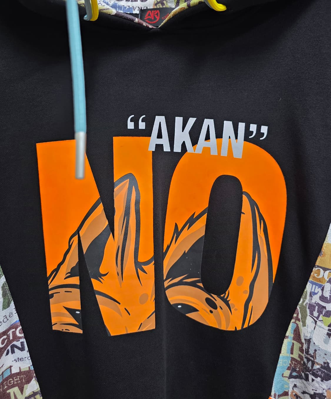 Anbullet 남성 힙합 후드티 110 캐릭터 그래픽 후디 MN22 상품이미지2