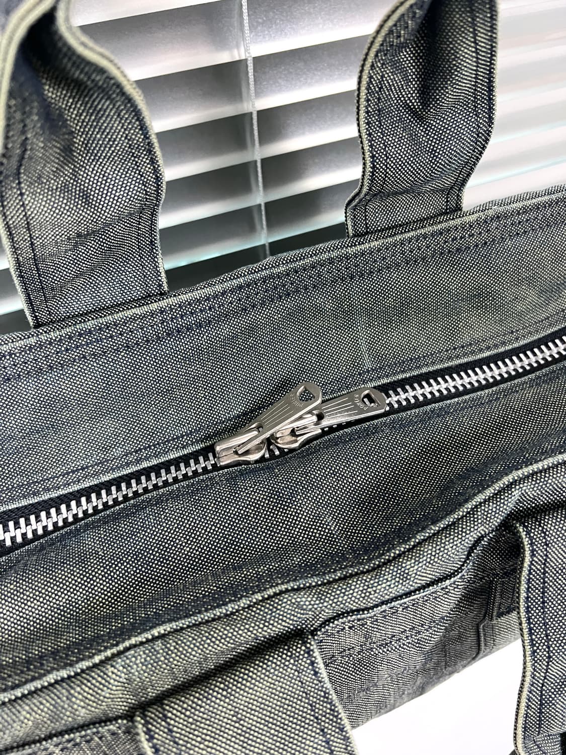 PORTER-DENIM SQUARE TOTE BAG 상품이미지5