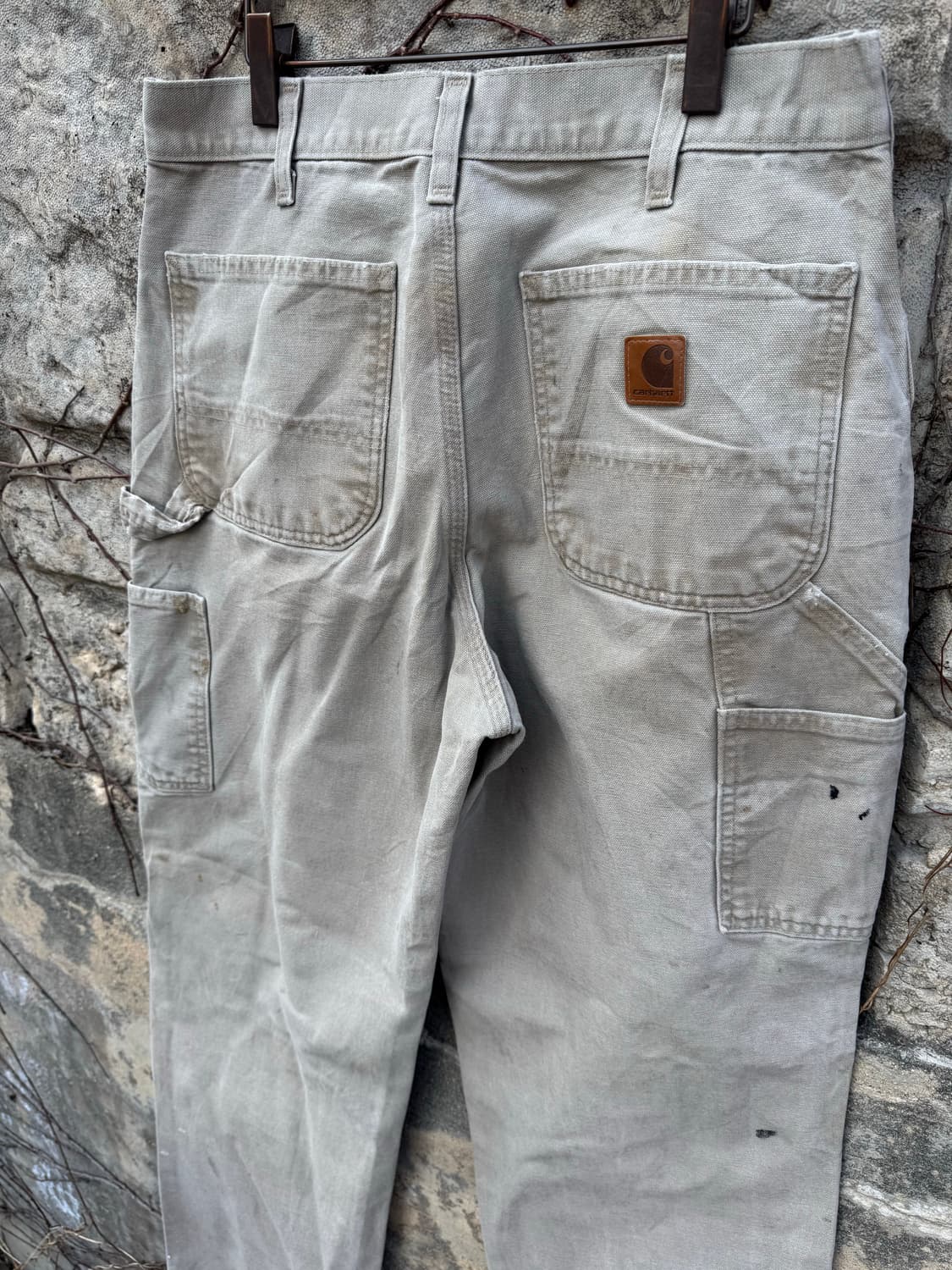 칼하트 빈티지 b11 des 하드페이딩 싱글니 카펜터 워크 팬츠 상품이미지7
