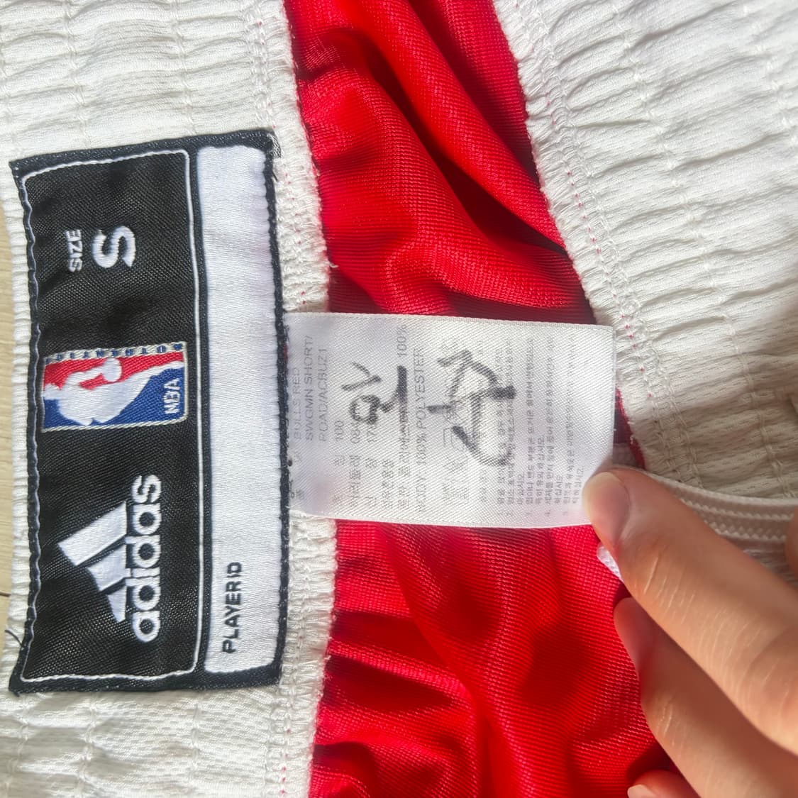 S) 아디다스 x NFL 시카고 불스 하프 츄바 상품이미지4