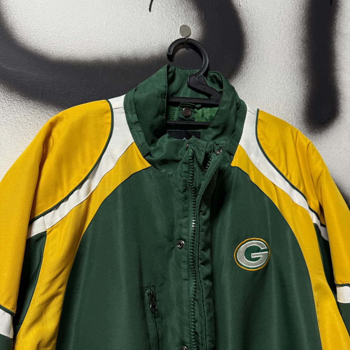 00s NFL 올드스쿨 그린베이 패커스 배색 자켓 상품이미지3