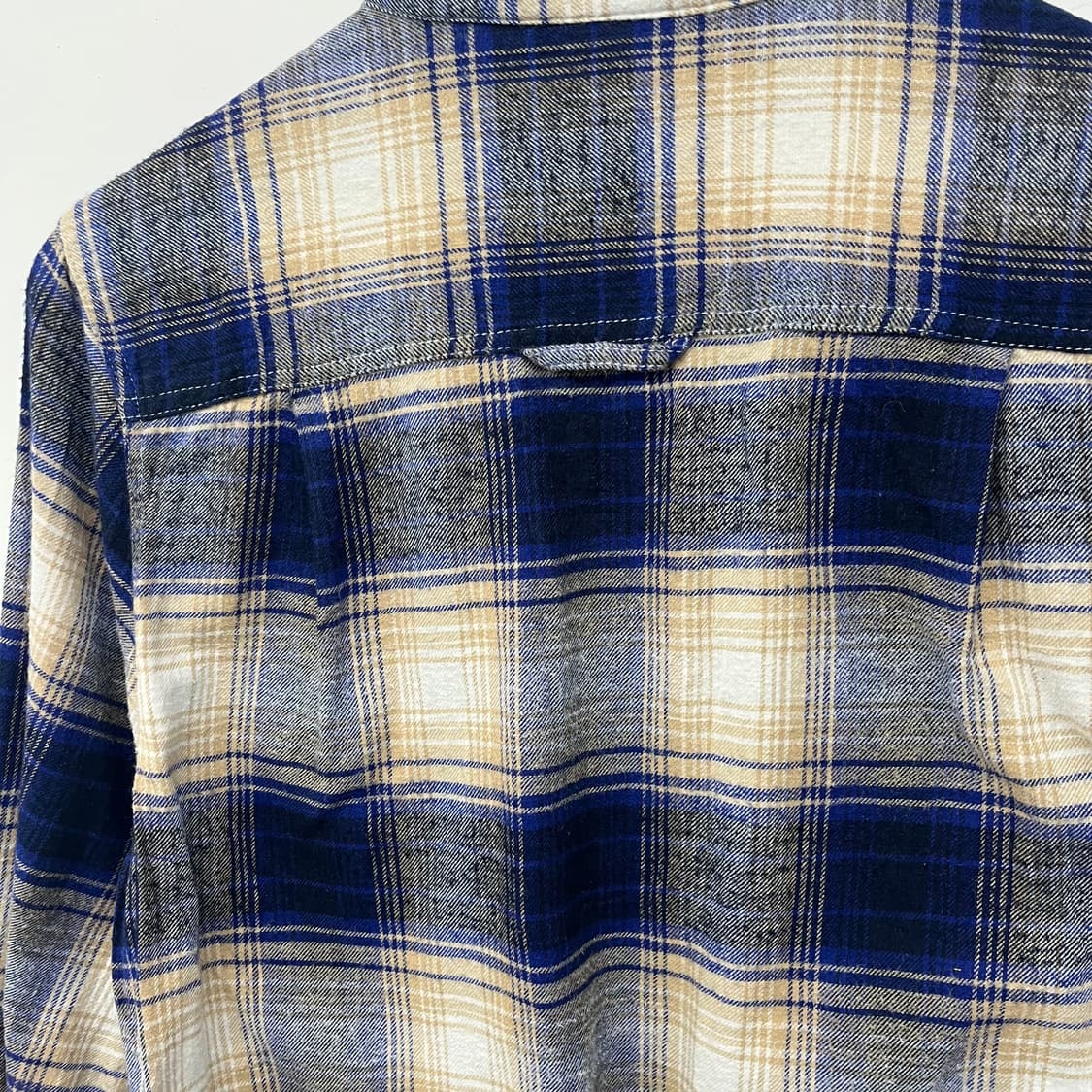 Vans 반스 체크 셔츠 남방 네이비 남m 상품이미지8