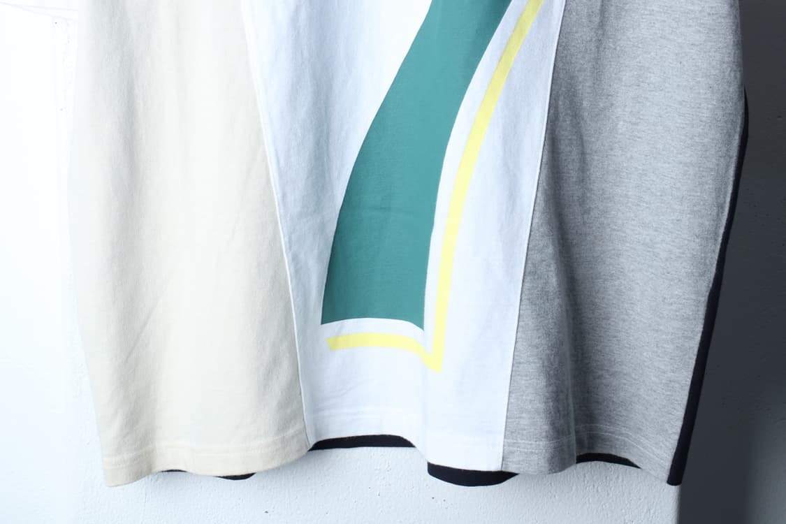 (L-2XL) 에이치블레이드 반팔 티셔츠 콜라쥬 빅로고-7BB1 상품이미지4