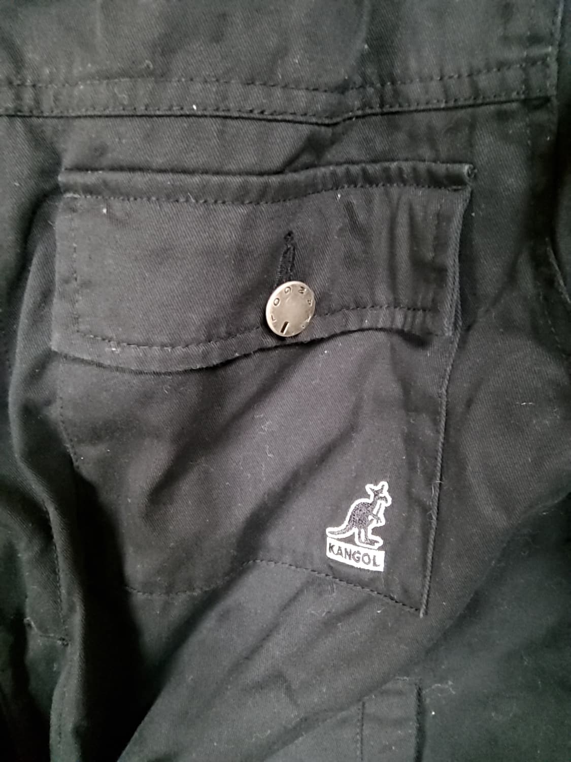 캉골 twill 트러커 자켓 8510 L 상품이미지7