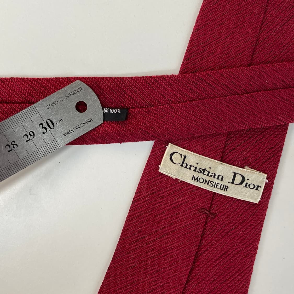 크리스찬 디올(Dior) 심플로고 정품 명품넥타이8.3cm 상품이미지5