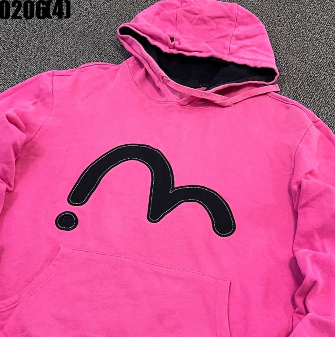 [M] 에비수 EVISU 핑크 후드티 0206(4) 상품이미지2
