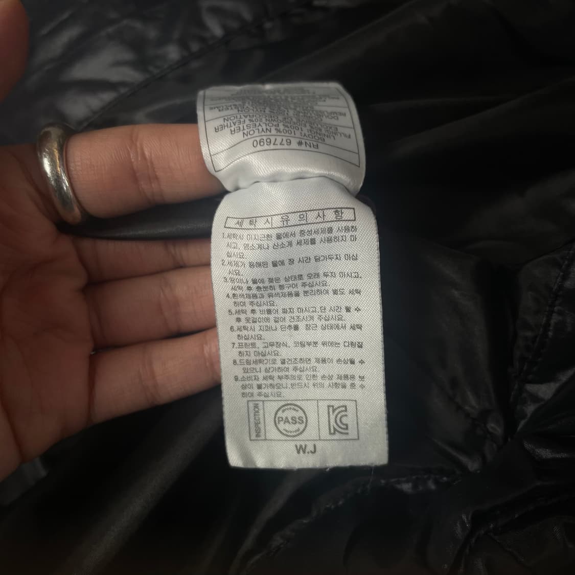 디키즈 블랙 다운 패딩 S 상품이미지8