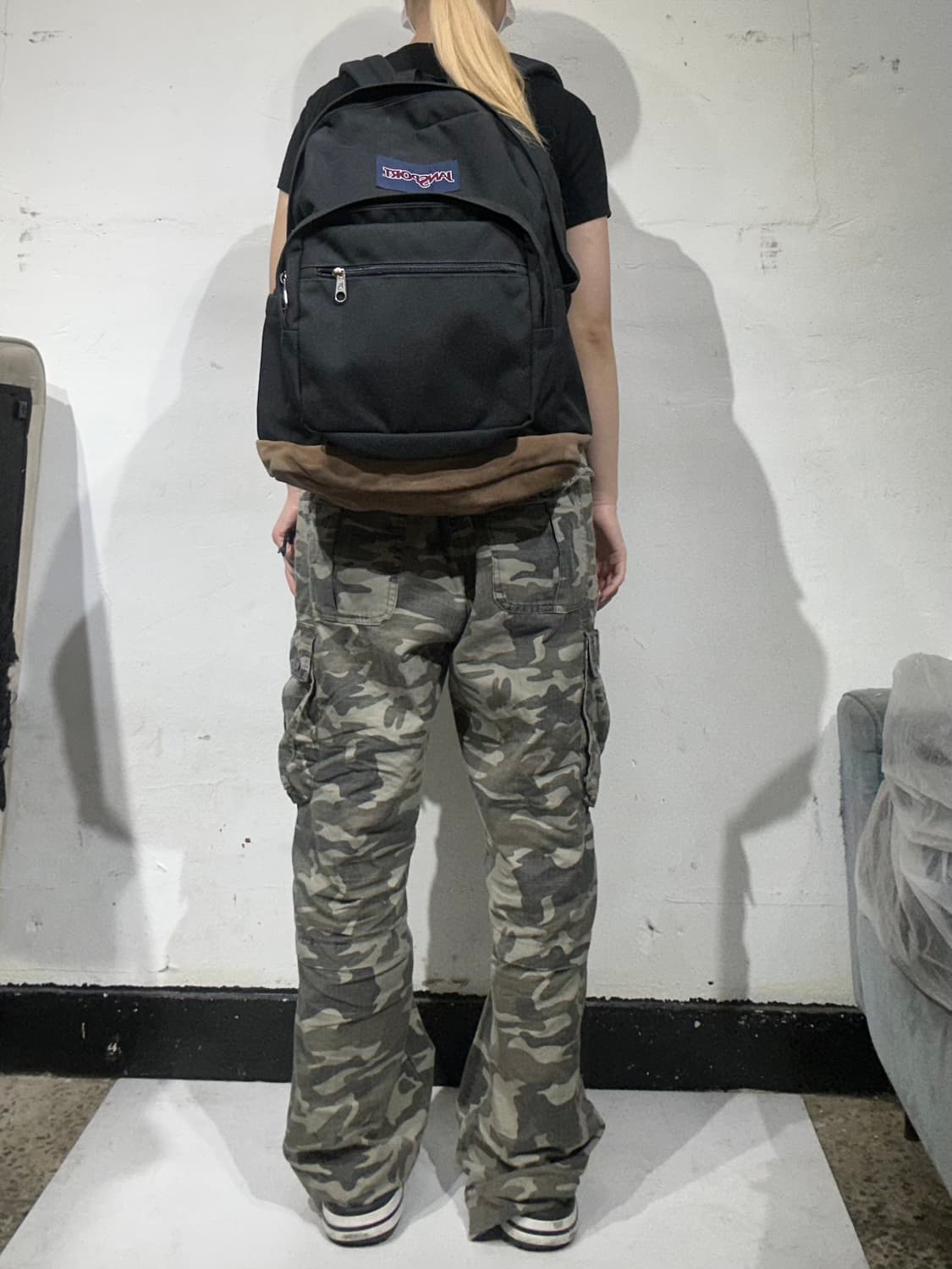 잔스포츠 블랙 백팩 가방  상품이미지3